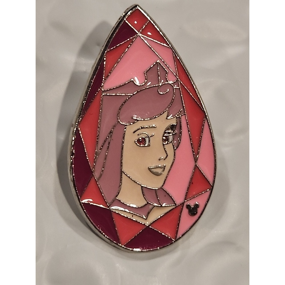 Disney Aurora‎ Sleeping Beauty Princess Gem Pin 61204 Hidden Mickey DLR 2008